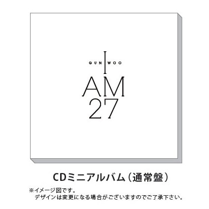 GUN WOO (MYNAME)I AM 27̾CD