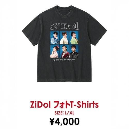 ♦︎ZiDol♦︎ONEMAN LIVE 2025♦︎会場限定Tシャツ♦︎ブラック♦︎XL