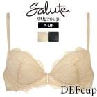 �拾���� Wacoal ���롼�� P-UP (D���å� E���å� F���å�) �ץå��奢�åץ֥� 00���롼�� 3/4���åץ֥饸�㡼 BTJ400 ��P��