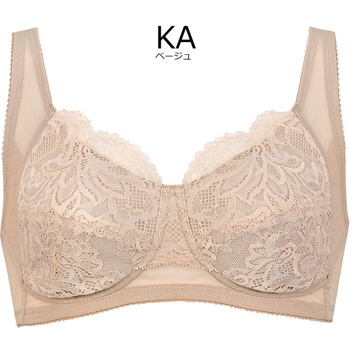 ワコール Wacoal ノンワイヤーブラ (D90) 肌側綿混 コンフォート