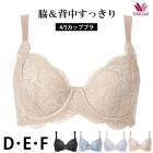�拾���� Wacoal �ơ����椹�ä��� 4/5���åץ֥� (D���åס�E���åס�F���å�) ���å�ȩ¦�ʺ� Wacoal Ever Chic ���С����å� BRB224 BXC504 ��P��
