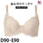�拾���� Wacoal �ơ����椹�ä��� 4/5���åץ֥� (D90.E90) ���å�ȩ¦�ʺ� Ever Chic ���С����å� BRB224�������ؤ� BXC504 ��P��
