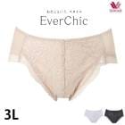 �ʺ����硼�ĥ拾���� Wacoal Ever Chic ���С����å� (3L) �ڥ��Ρ��ޥ륷�硼�� ����������ɥ��硼�� �᡼����3���ޤ� PRA224�����ؤ� PXC204 ��P��