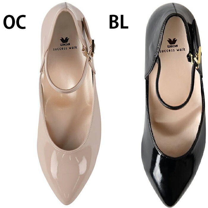 ワコール Wacoal サクセスウォーク 3センチヒールパンプス ぺたんこ