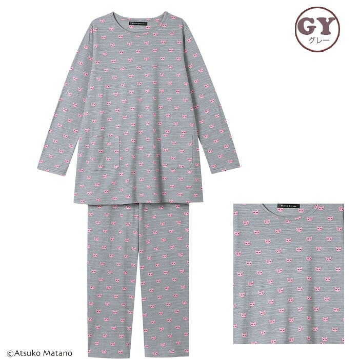 ワコール Wacoal パジャマ (Mサイズ Lサイズ) アツコマタノ レディース