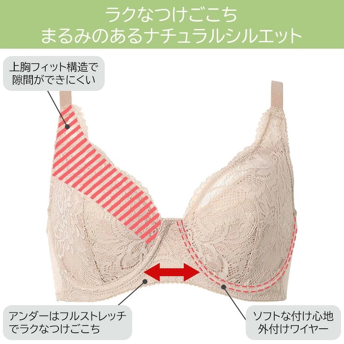 �嶻�ˤ䤵�����ե��åȥե륫�åץ֥� �拾���� (B90 C90 C95) Wacoal Ever Chic ���С����å�BRB284�����ؤ� �᡼����1���ޤ� BXC304��P��