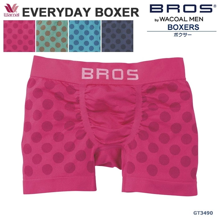 �拾����Wacoal ��� �֥��� BROS (S.M.L) �ܥ������ե��åȥѥ�� ���Ĥ� ���֥�ǥ��ܥ����� EVERYDAY BOXER �᡼����1���ޤ� GT3490 ��EV�ۡ�P��
