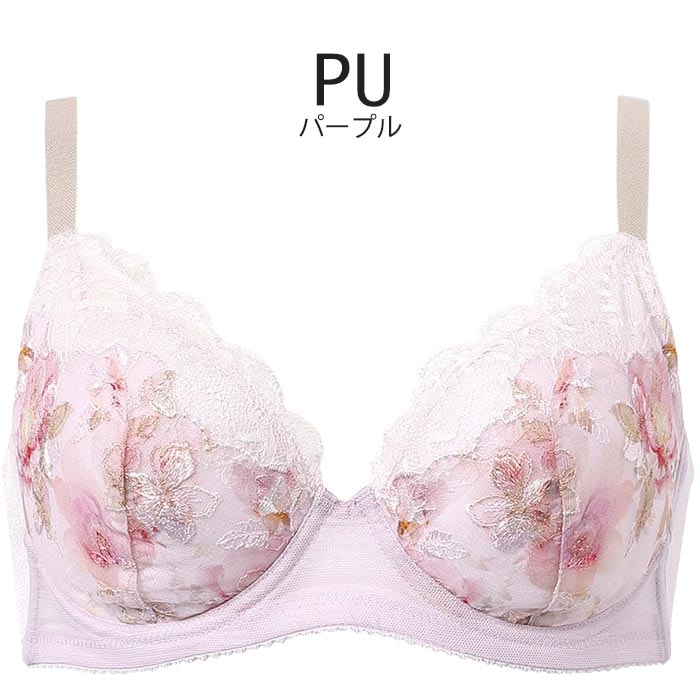 ワコール Wacoal 小さく見せるブラ (D90/E90/F90) 3/4カップブラジャー