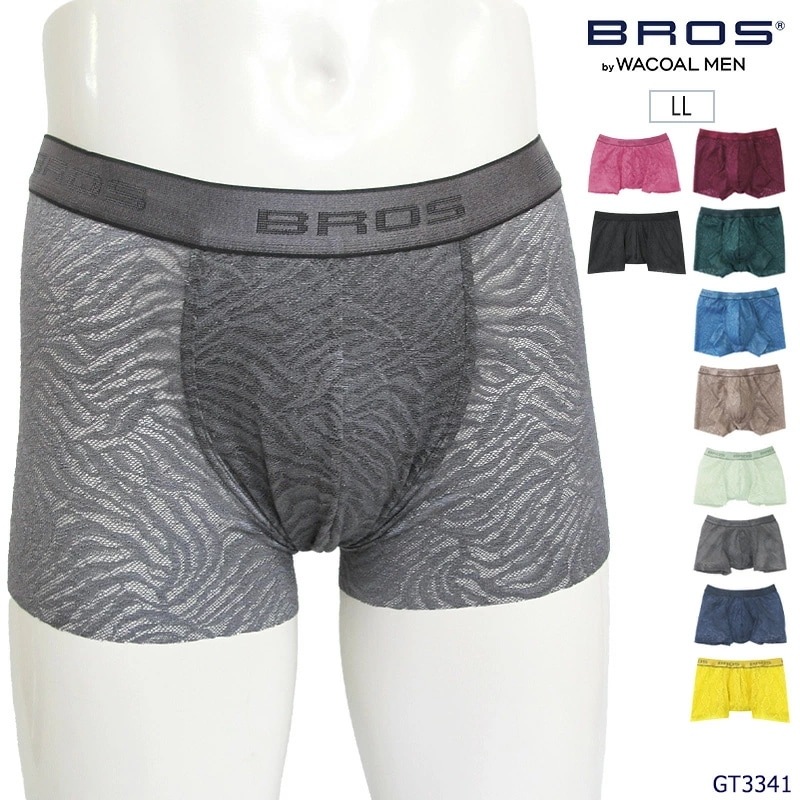 拾Wacoal  ֥ BROS (LL) ̵Τ褤ǺΥ졼ܥѥ ֥ Х 拾 ᡼3ޤ GT3341 P