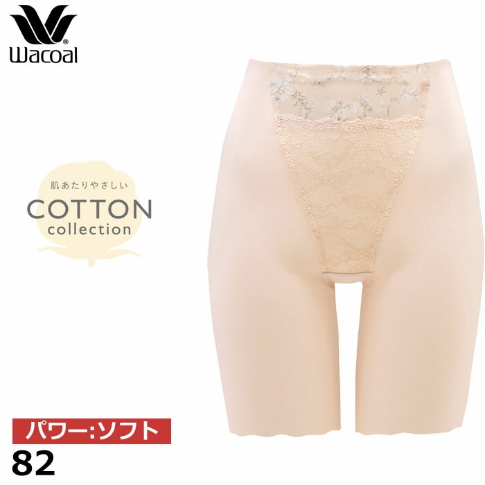 �拾���� Wacoal (82������ 90������) ȩ������䤵����COTTON collection �����ϥ��ե� �������� ���󥰥����ɥ� ȩ������ͥ�������åȥ󥻥쥯����� 1��-2�� GRC421 ��P��
