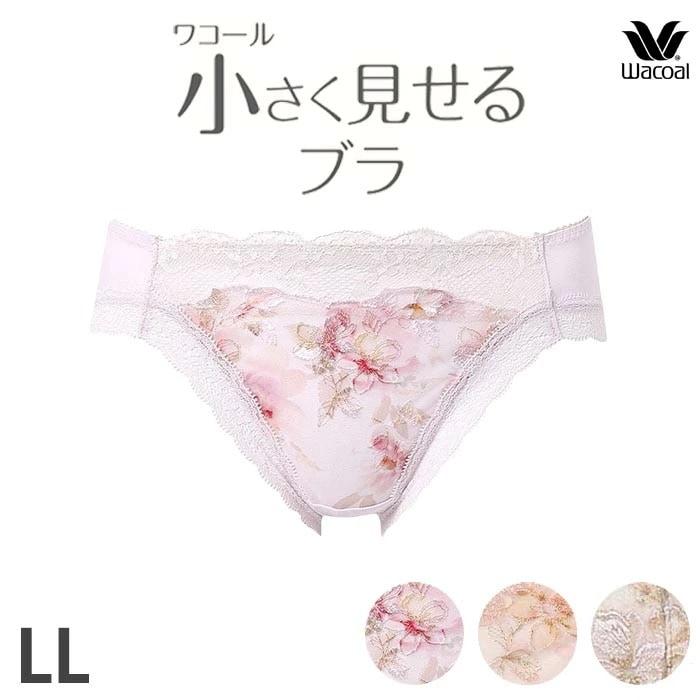 ワコール Wacoal 小さく見せるブラ ペアショーツ (LLサイズ