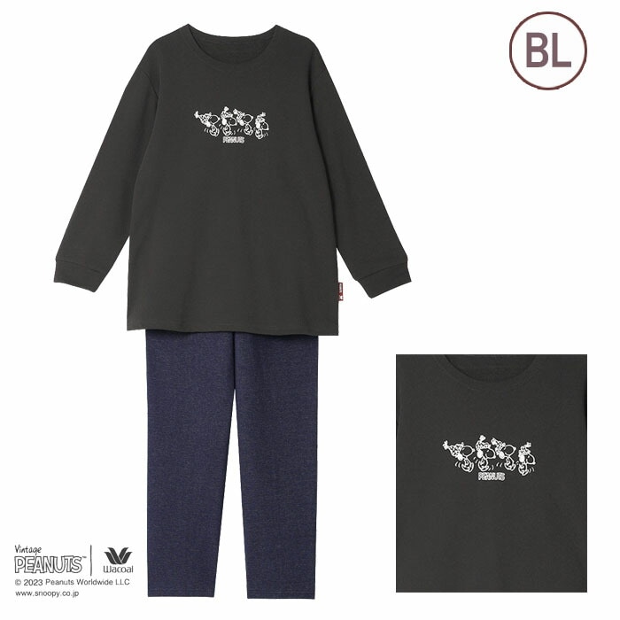 Wacoal スヌーピー パジャマ (LLサイズ) ワコールリラックス＆スリープ