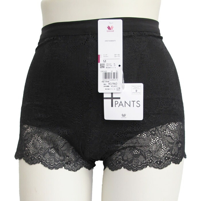 �ץ饹�ѥ�ĥ拾���� Wacoal +Pants �����ɥ� (3L������) �ѥ�ĥץ饹 ���硼�ȥ����ɥ� �������� �줷���ʤ� �����դ��ʤ� �����ɥ륷�硼�� GRC630 ��P��
