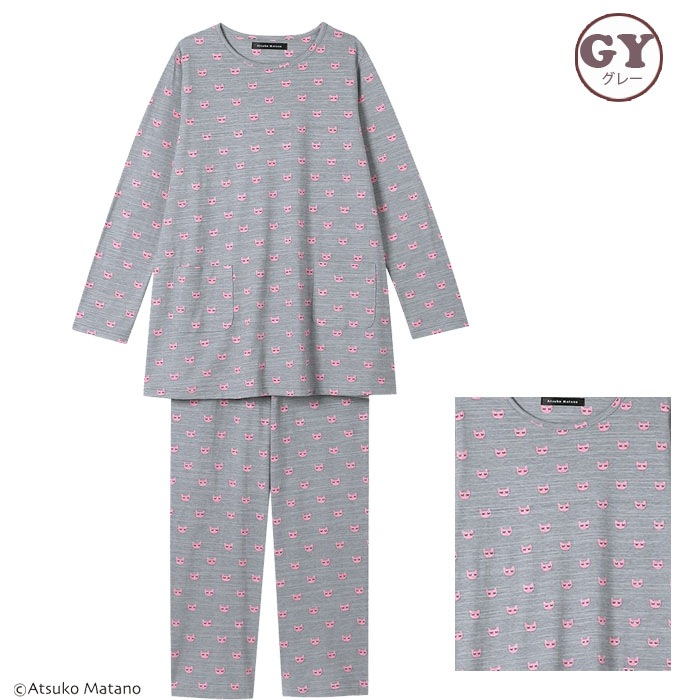 ワコール Wacoal パジャマ (Mサイズ Lサイズ) アツコマタノ レディース