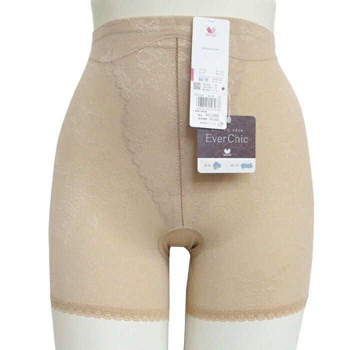 �ʺ���å��奬���ɥ�拾���� Wacoal Ever Chic ���С����å� �����ɥ� (82 90 98 106������) ���С����å� ���硼�ȥ����ɥ� �������� 2��-3�� GRC330 ��P��