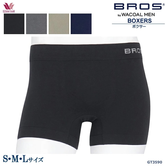 �拾����Wacoal ��� �֥��� BROS (S������ M������ L������) Ŭ�٤ʥե��åȴ� �ܥ������ѥ��(���Ĥ�) �ʺ� �᡼����3���ޤ� ����� ���ե� GT3590  ��P��