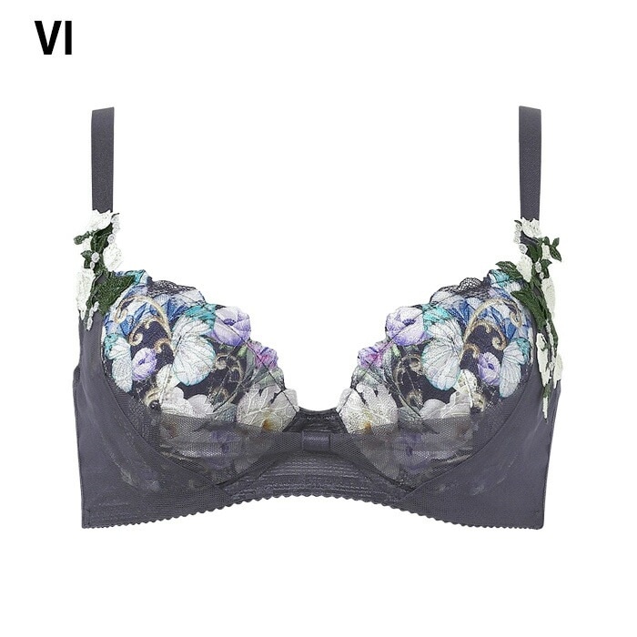 ワコール Wacoal リボンブラ 脇高サイドすっきり (Cカップ) 3/4