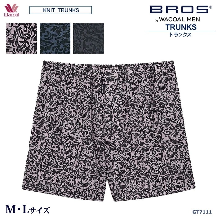 �拾����Wacoal ��� �֥��� BROS �ȥ�󥯥� (M��L) �˥åȥȥ�󥯥� ���㥹�ȥ������� ������ �᡼����2���ޤ� ����� �ץ쥼��� GT7111 ��W��