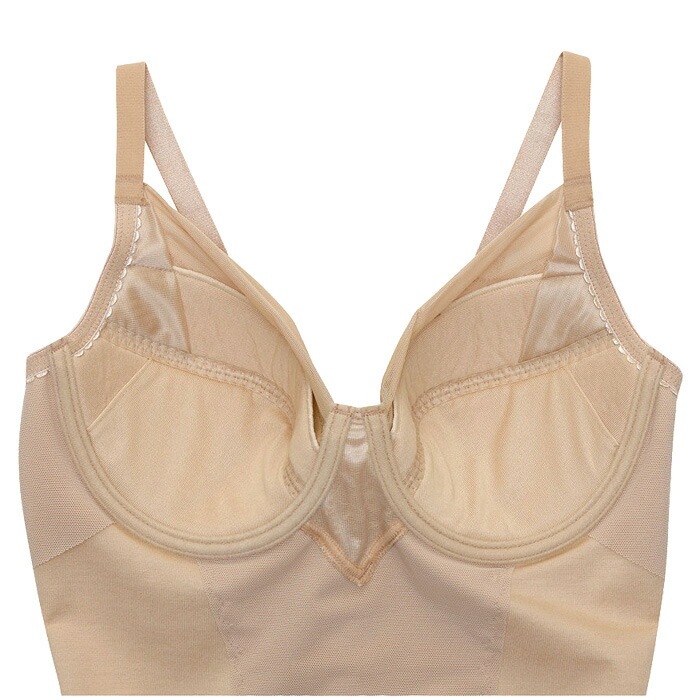 Wacoal レース付きボディスーツ E85L ベージュ Wacoal レース付きボディスーツ E85L ベージュ ボディスーツ