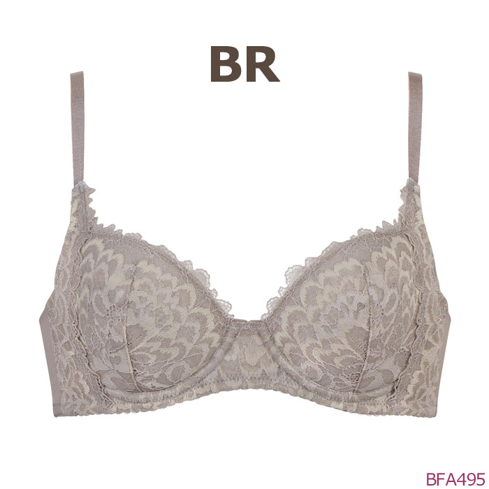 ワコール Wacoal Lasee95グループ 3/4カップブラジャー (D～Fカップ