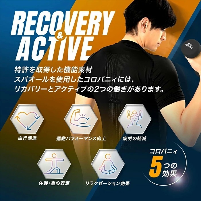 �����Х˥� COLOVANY ��ǽ���򹯥����� ��˥��å��� �ݼ�Ⱦµ T����� S��M��L��XL������ ��Ϸ���� ����� ����� �᡼����2���ޤ� CR106 ��C��