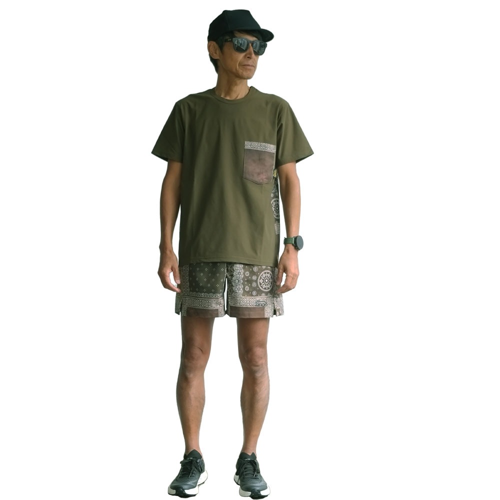 BANDANA MIDDLE SHORTS 
