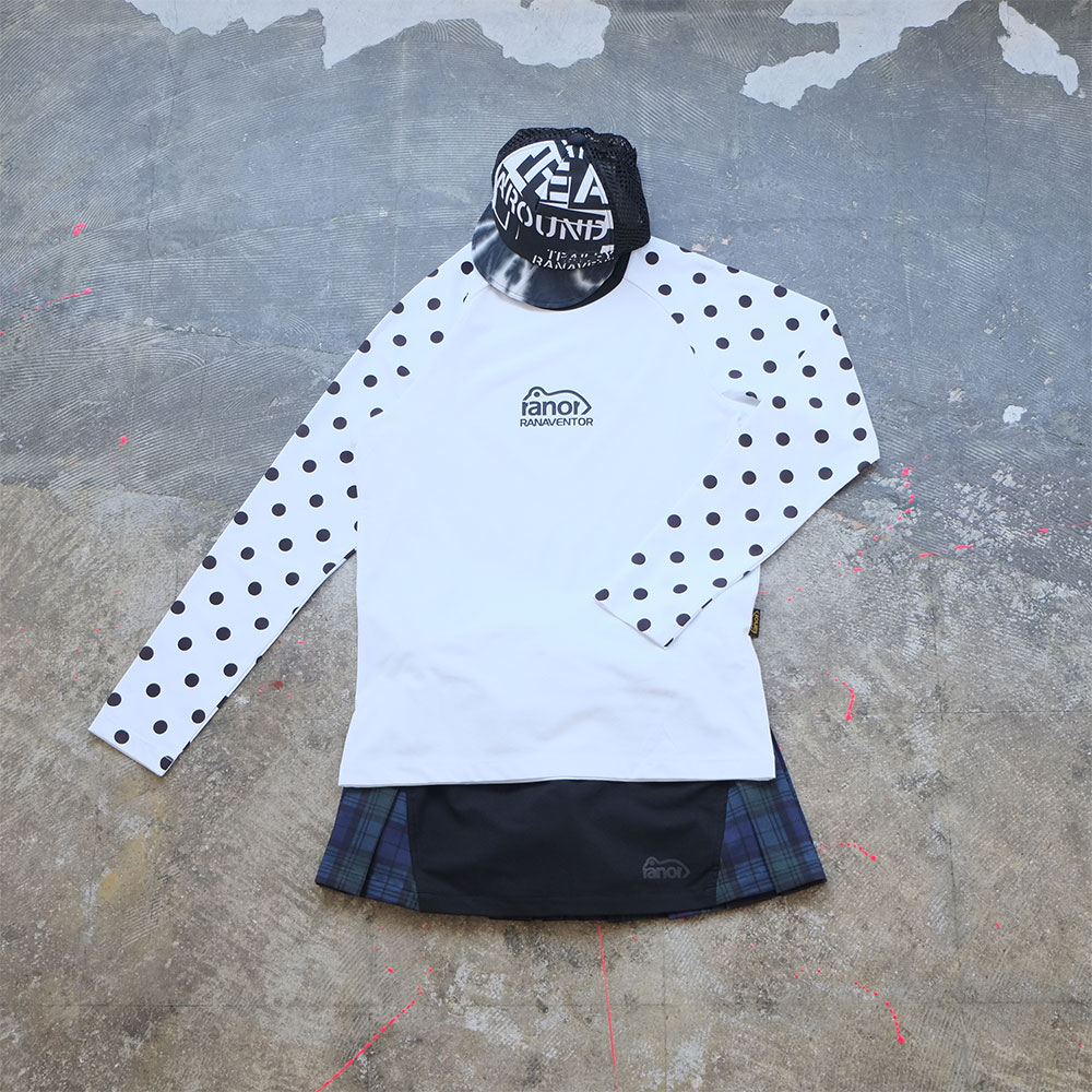 TARTAN CHECK CRAZY PLEATS SKIRT 