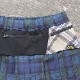 TARTAN CHECK CRAZY PLEATS SKIRT 