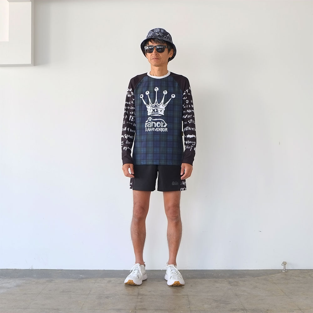 CROWN SLEEVE CRAZY MHLG T-SHIRT