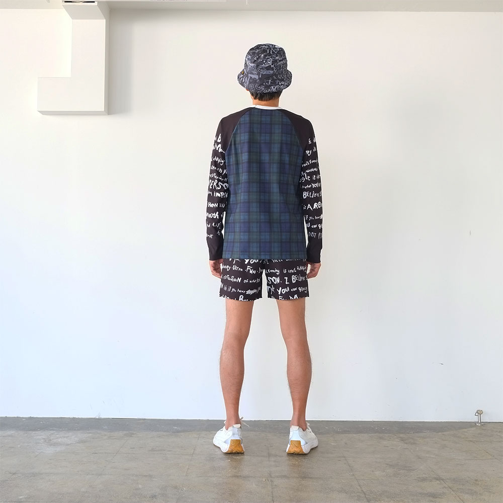 CROWN SLEEVE CRAZY MHLG T-SHIRT