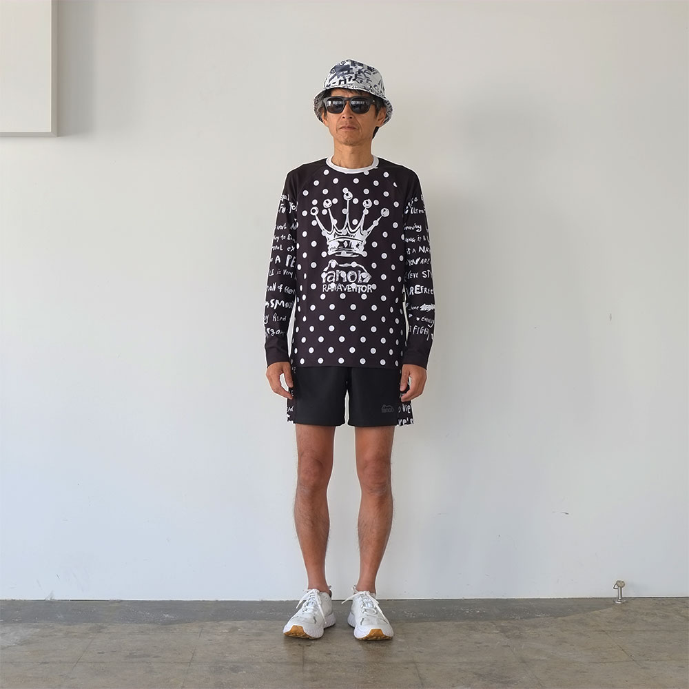 CROWN SLEEVE CRAZY MHLG T-SHIRT