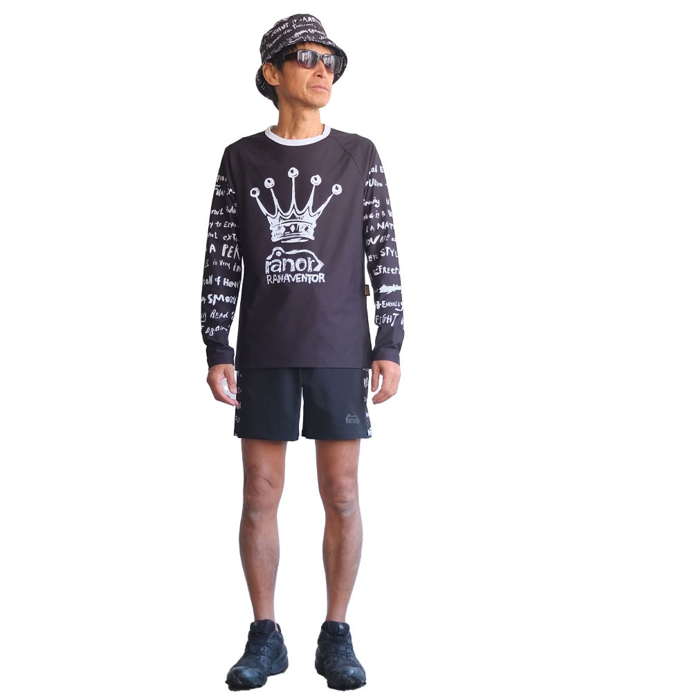 CROWN SLEEVE CRAZY MHLG T-SHIRT