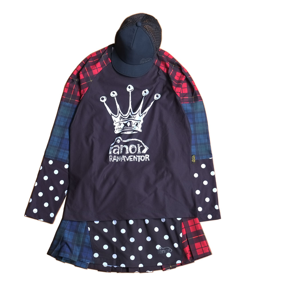 TD CRAZY PLEATS SKIRT