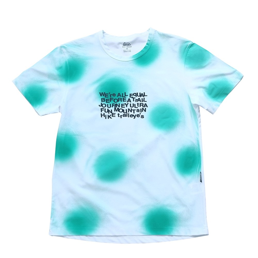 HAND SPRAY DOT PRINT T-SHIRT