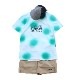 HAND SPRAY DOT PRINT T-SHIRT