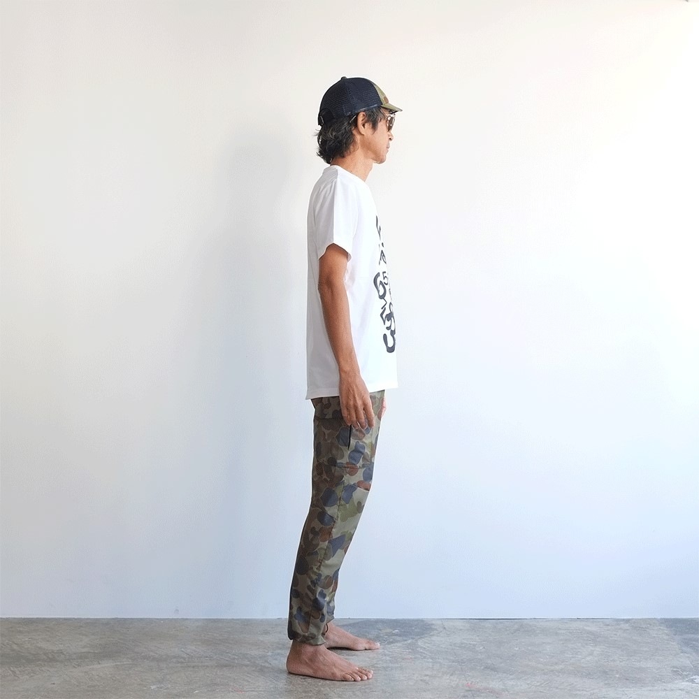 AUS CAMOUFLAGE CARGO NARROW LONGPANTS
