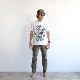 AUS CAMOUFLAGE CARGO NARROW LONGPANTS