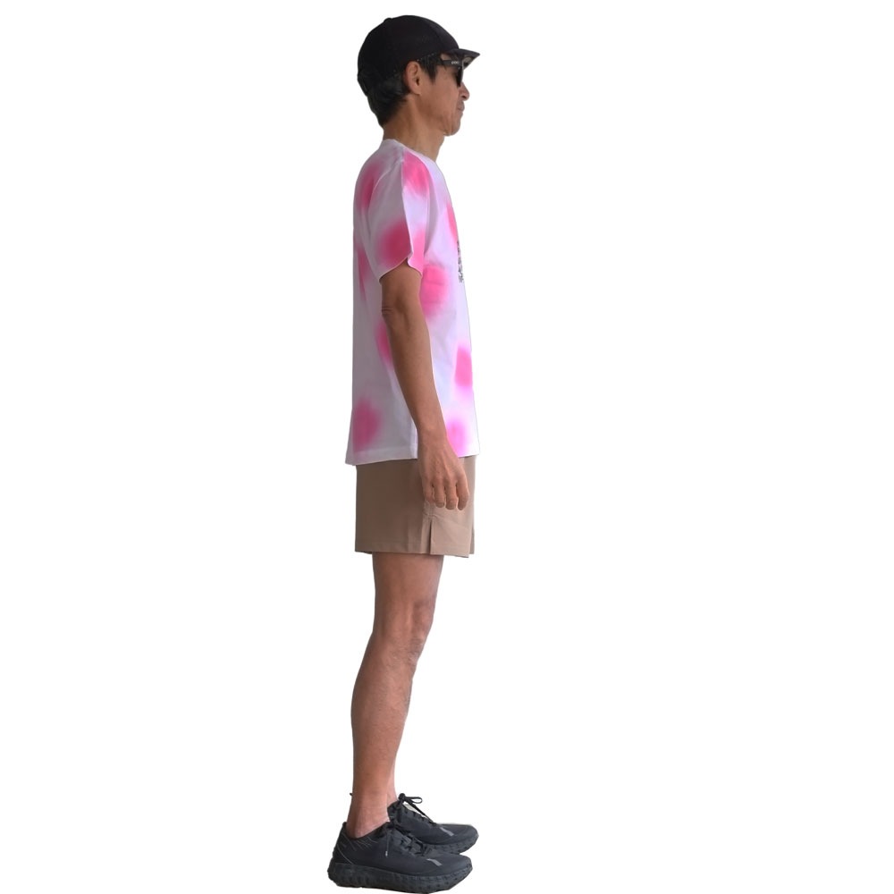 HAND SPRAY DOT PRINT T-SHIRT