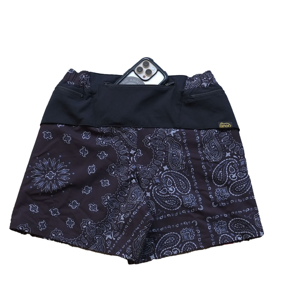 【ranor】BANDANA MIDDLE SHORTS Indigo PB-BANDANA MIDDLE SHORTS | ALL BOTTOMS | ranor