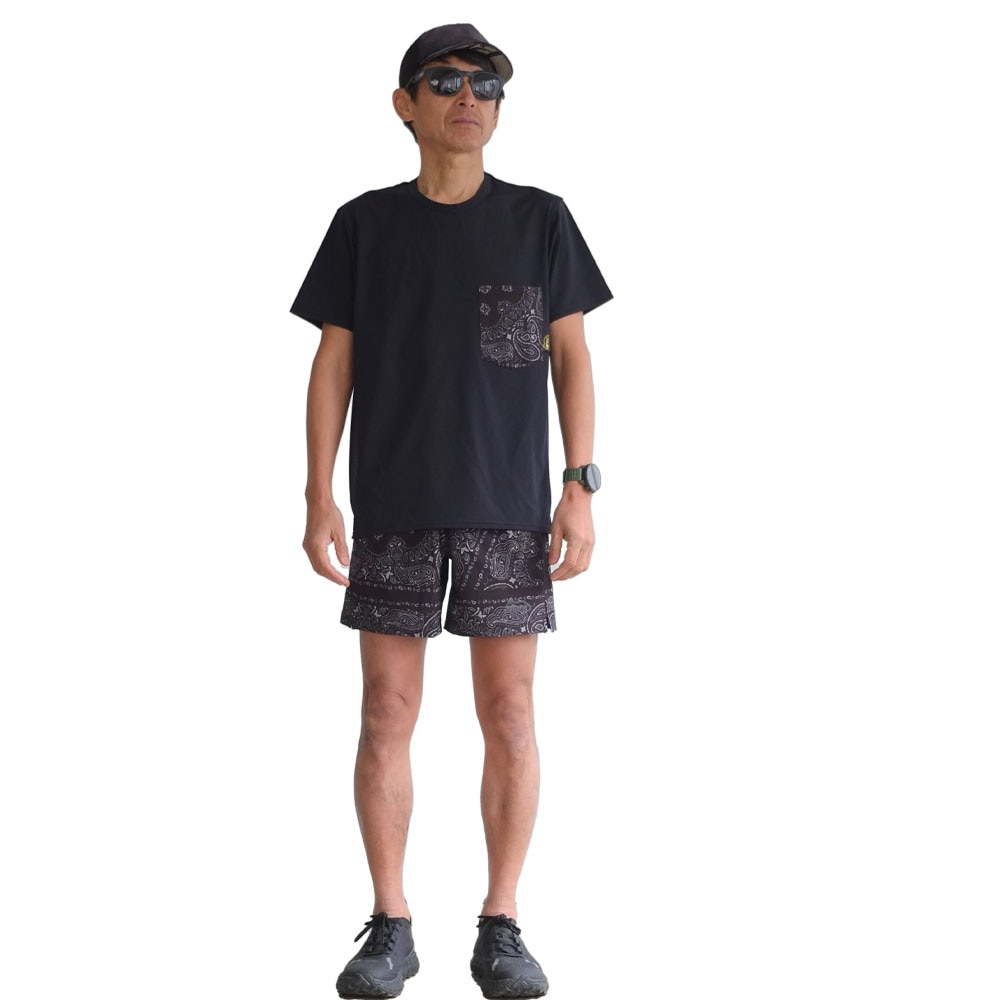 PB-BANDANA MIDDLE SHORTS | ALL BOTTOMS | ranor