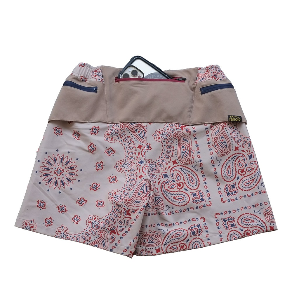 PB-BANDANA MIDDLE SHORTS