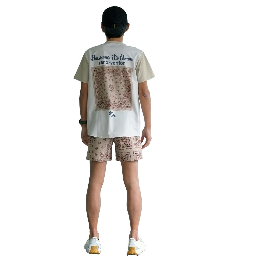 PB-BANDANA MIDDLE SHORTS