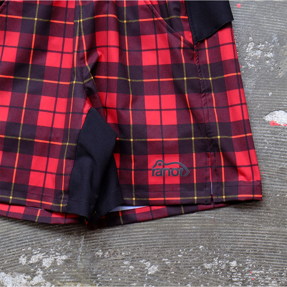 TARTAN CHECK MACQUEEN MIDDLE SHORTS 