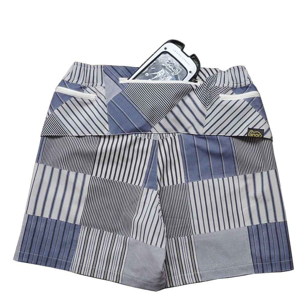 STRIPE PW MIDDLE SHORTS