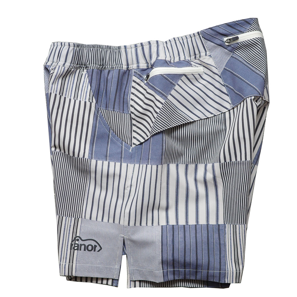 STRIPE PW MIDDLE SHORTS