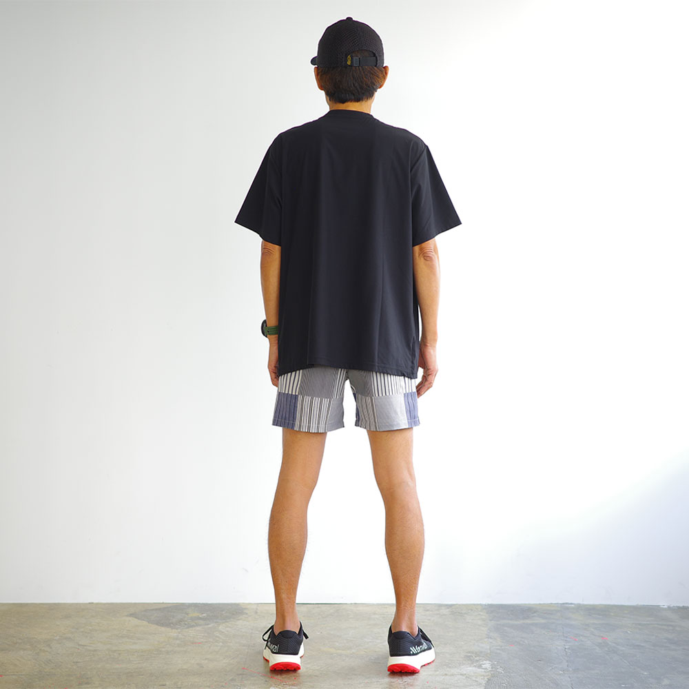 STRIPE PW MIDDLE SHORTS