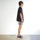 STRIPE PW MIDDLE SHORTS