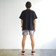 STRIPE PW MIDDLE SHORTS