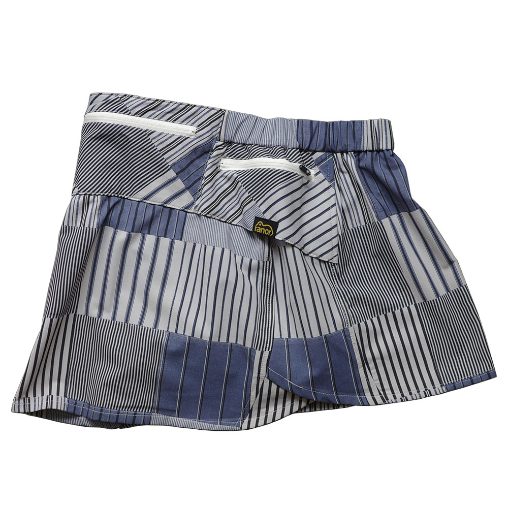 STRIPE PW SKIRT 