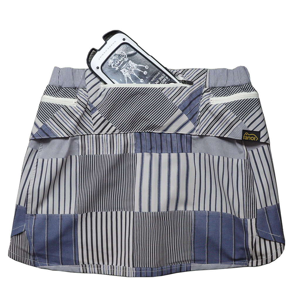 STRIPE PW SKIRT 
